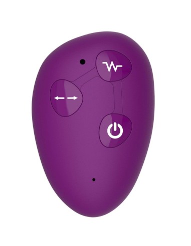 XOCOON STRAPLESS STRAP ON VIBRADOR 2 EN 1 CON CONTROL REMOTO MORADO