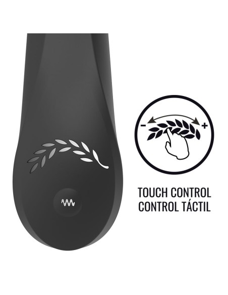 BLACK SILVER KAULTZ VIBRADOR CONTROL TOUCH
