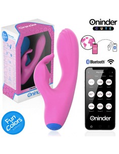 ONINDER CUTE LOVE BUNNY VIBRADOR PUNTO G Y CLITORIS APP MUNDIAL GRATUITA