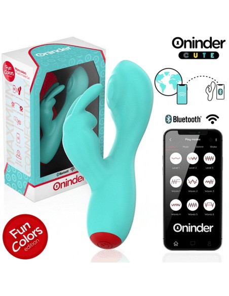 ONINDER CUTE LOVE BUNNY VIBRADOR PUNTO G Y CLATORIS APP MUNDIAL GRATUITA