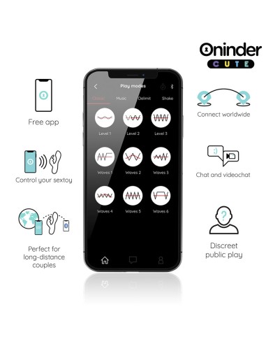 ONINDER CUTE LOVE BUNNY VIBRADOR PUNTO G Y CLATORIS APP MUNDIAL GRATUITA