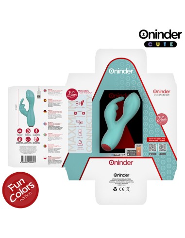 ONINDER CUTE LOVE BUNNY VIBRADOR PUNTO G Y CLATORIS APP MUNDIAL GRATUITA
