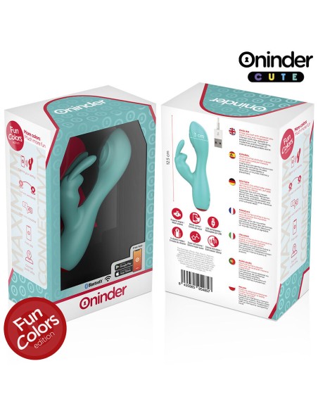 ONINDER CUTE LOVE BUNNY VIBRADOR PUNTO G Y CLATORIS APP MUNDIAL GRATUITA