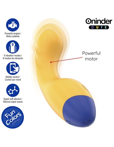 ONINDER CUTE LOVE BUDDY MASTER VIBRADOR PUNTO G APP MUNDIAL GRATUITA