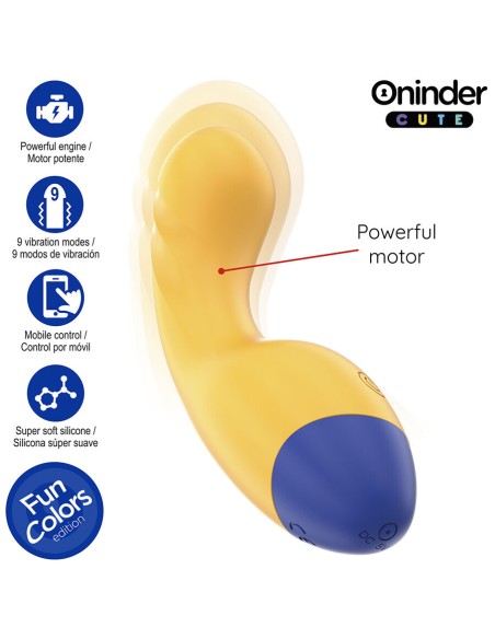 ONINDER CUTE LOVE BUDDY MASTER VIBRADOR PUNTO G APP MUNDIAL GRATUITA