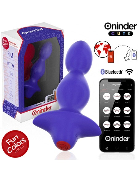 ONINDER CUTE LOVE BUTT VIBRADOR PLUG ANAL DILATADOR APP MUNDIAL GRATUITA