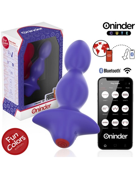 ONINDER CUTE LOVE BUTT VIBRADOR PLUG ANAL DILATADOR APP MUNDIAL GRATUITA