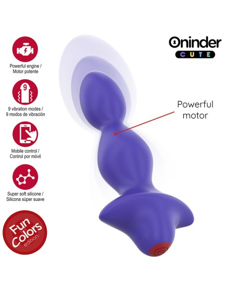 ONINDER CUTE LOVE BUTT VIBRADOR PLUG ANAL DILATADOR APP MUNDIAL GRATUITA