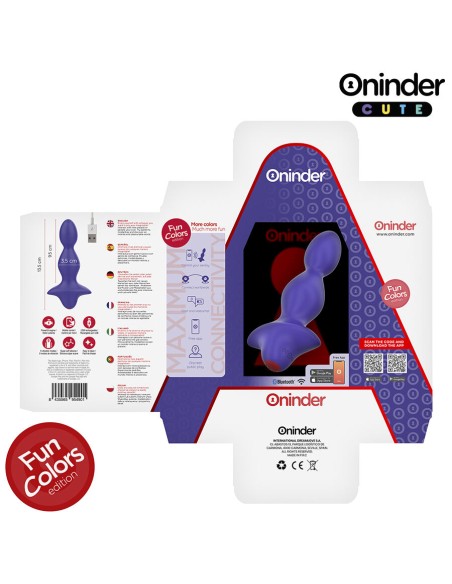 ONINDER CUTE LOVE BUTT VIBRADOR PLUG ANAL DILATADOR APP MUNDIAL GRATUITA