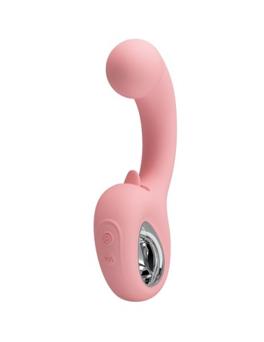 PRETTY LOVE ERYNNYES VIBRADOR PUNTO G ESTIMULADOR CLATORIS 10 VIBRACIONES ROSA