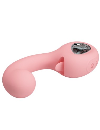 PRETTY LOVE ERYNNYES VIBRADOR PUNTO G ESTIMULADOR CLATORIS 10 VIBRACIONES ROSA