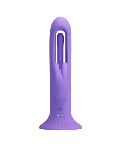 PRETTY LOVE KILLMOULIS VIBRADOR RABBIT 12 MODOS DE VIBRACIAN MORADO 2