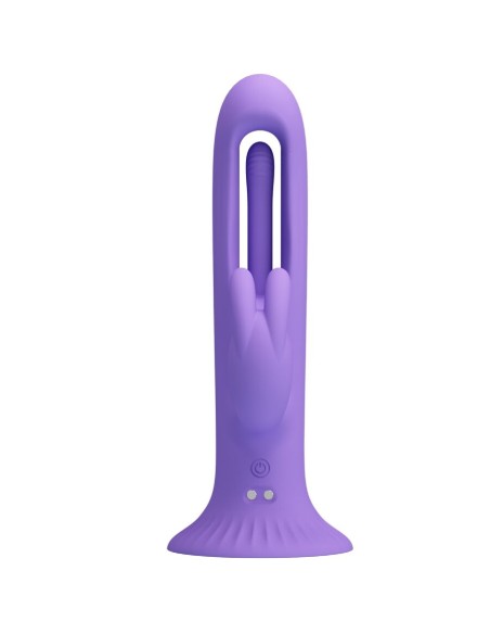 PRETTY LOVE KILLMOULIS VIBRADOR RABBIT 12 MODOS DE VIBRACIAN MORADO