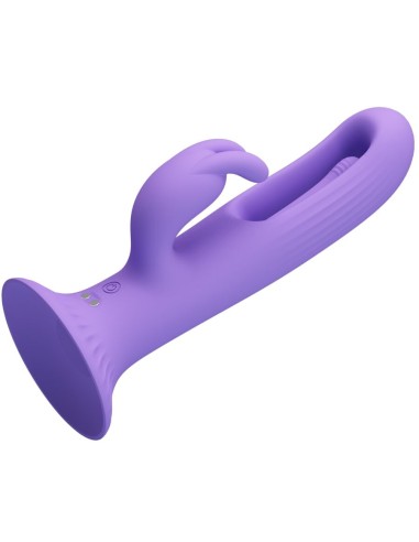 PRETTY LOVE KILLMOULIS VIBRADOR RABBIT 12 MODOS DE VIBRACIAN MORADO