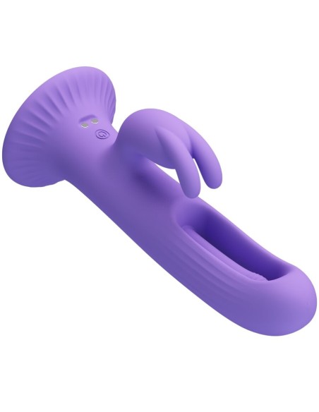 PRETTY LOVE KILLMOULIS VIBRADOR RABBIT 12 MODOS DE VIBRACIAN MORADO