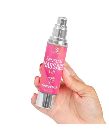 SECRETPLAY ACEITE DE MASAJE PATALOS DE ROSA
