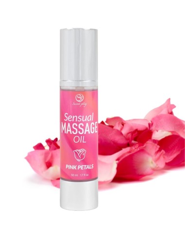SECRETPLAY ACEITE DE MASAJE PATALOS DE ROSA