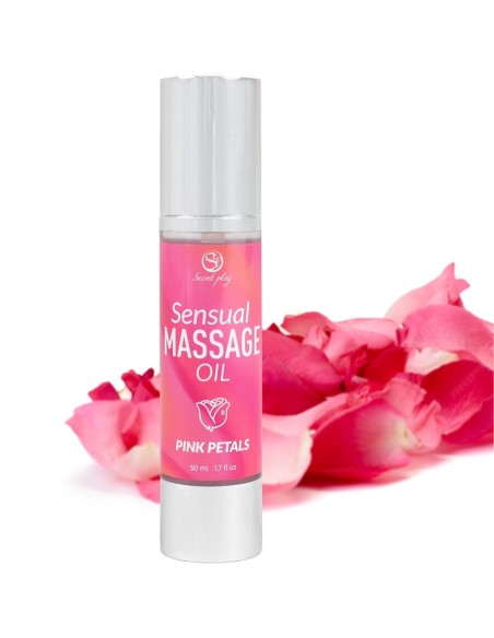 SECRETPLAY ACEITE DE MASAJE PATALOS DE ROSA