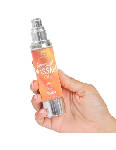 SECRETPLAY ACEITE DE MASAJE MELOCOTAN