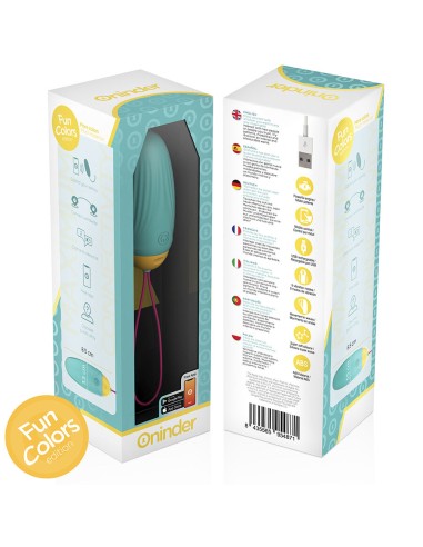 ONINDER CUTE LOVE PLEASURE HUEVO VIBRO GEMAS ROTADORAS SILICONA APP MUNDIAL GRATUITA