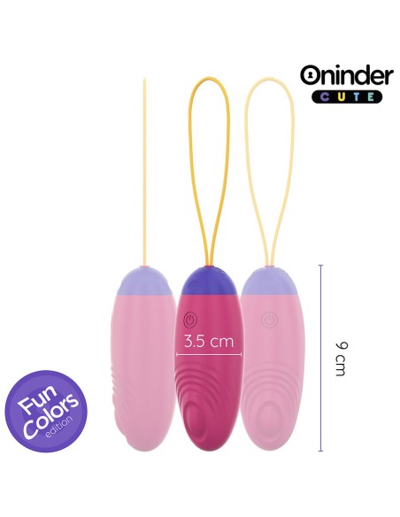 ONINDER CUTE LOVE PLEASURE HUEVO VIBRO WAVE TAPPING SILICONA APP MUNDIAL GRATUITA