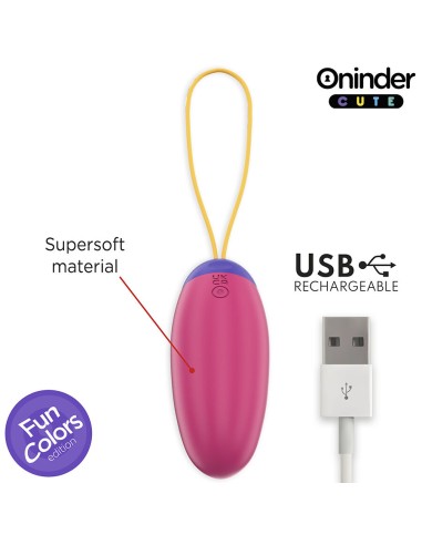 ONINDER CUTE LOVE PLEASURE HUEVO VIBRO WAVE TAPPING SILICONA APP MUNDIAL GRATUITA