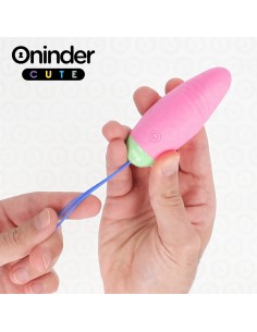 ONINDER CUTE LOVE PLEASURE HUEVO VIBRO ROTADOR 360 SILICONA APP MUNDIAL GRATUITA