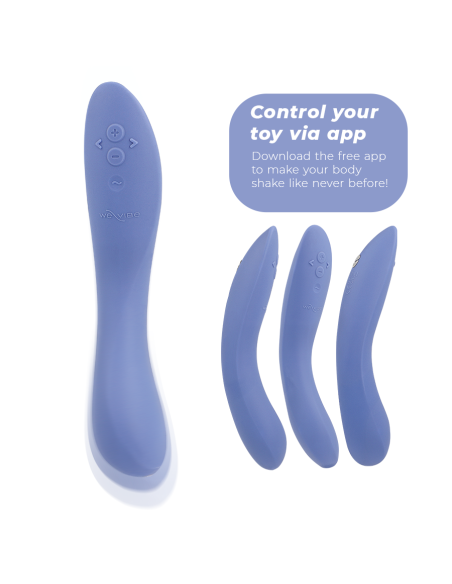 WE VIBE RAVE 2 VIBRADOR PUNTO G AZUL