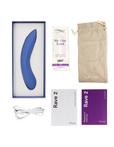 WE VIBE RAVE 2 VIBRADOR PUNTO G AZUL