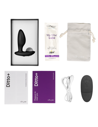 WE VIBE VECTOR MASAJEADOR DE PRASTATA NEGRO