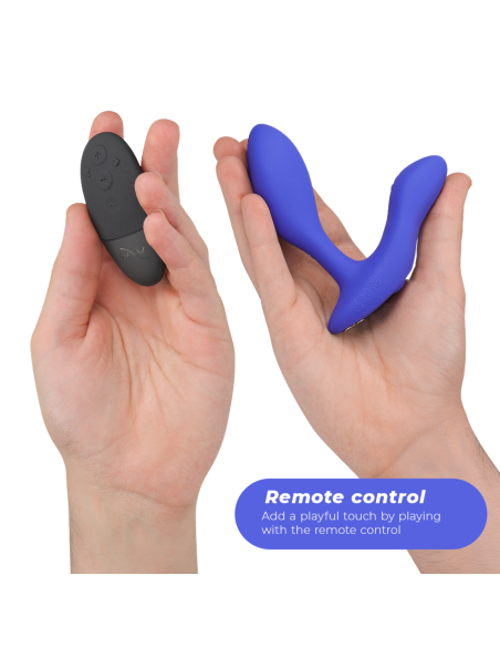 WE VIBE VECTOR MASAJEADOR DE PRASTATA AZUL WE VIBE VECTOR MASAJEADOR DE PRASTATA AZUL