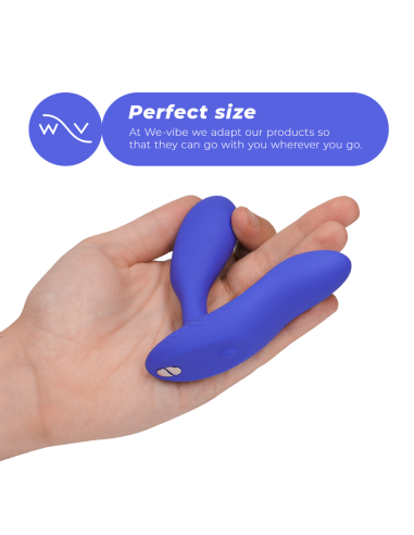 WE VIBE VECTOR MASAJEADOR DE PRASTATA AZUL