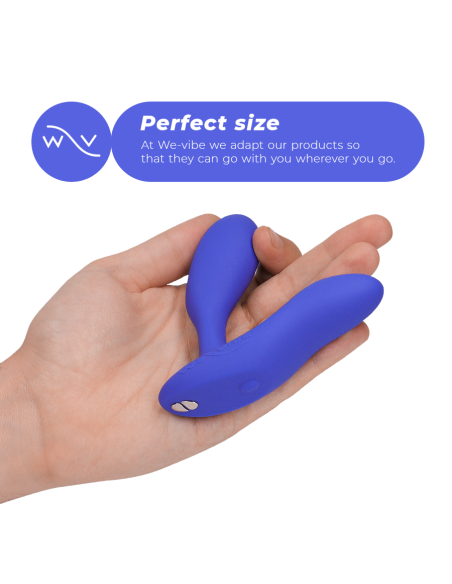 WE VIBE VECTOR MASAJEADOR DE PRASTATA AZUL WE VIBE VECTOR MASAJEADOR DE PRASTATA AZUL
