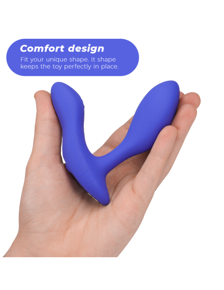 WE VIBE VECTOR MASAJEADOR DE PRASTATA AZUL WE VIBE VECTOR MASAJEADOR DE PRASTATA AZUL