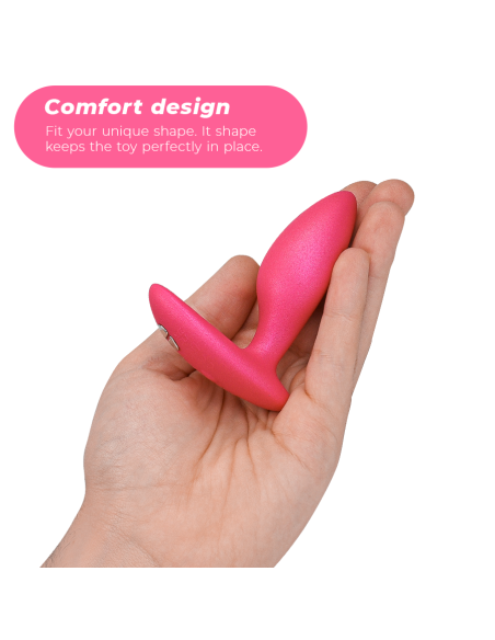 WE VIBE DITTO PLUG ANAL VIBRADOR ROSA