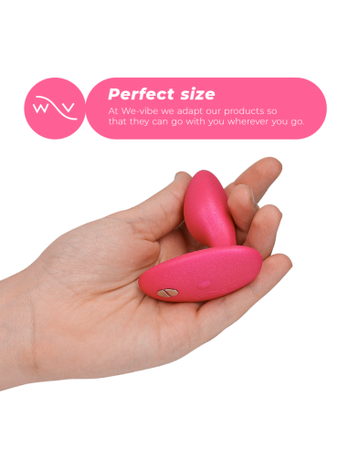 WE VIBE DITTO PLUG ANAL VIBRADOR ROSA