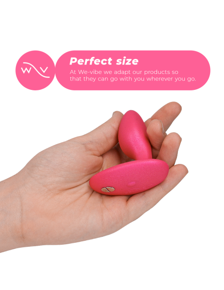 WE VIBE DITTO PLUG ANAL VIBRADOR ROSA