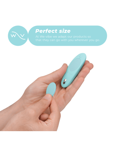 WE VIBE MOXIE VIBRADOR CLATORIS AQUA