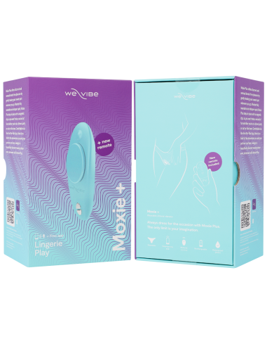 WE VIBE MOXIE VIBRADOR CLATORIS AQUA