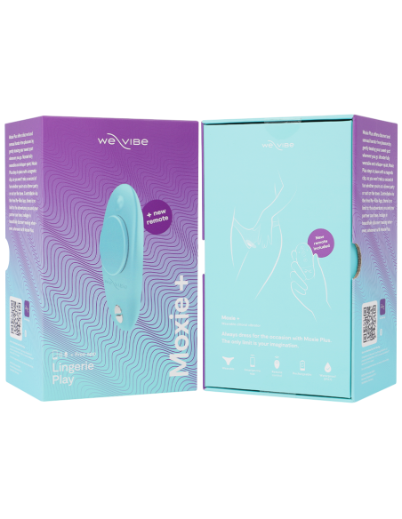WE VIBE MOXIE VIBRADOR CLATORIS AQUA WE VIBE MOXIE VIBRADOR CLATORIS AQUA