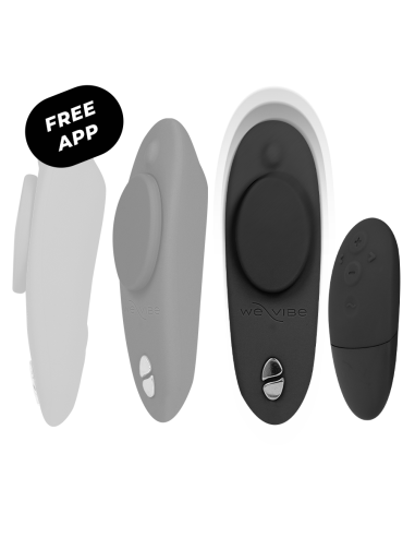 WE VIBE MOXIE VIBRADOR CLATORIS NEGRO