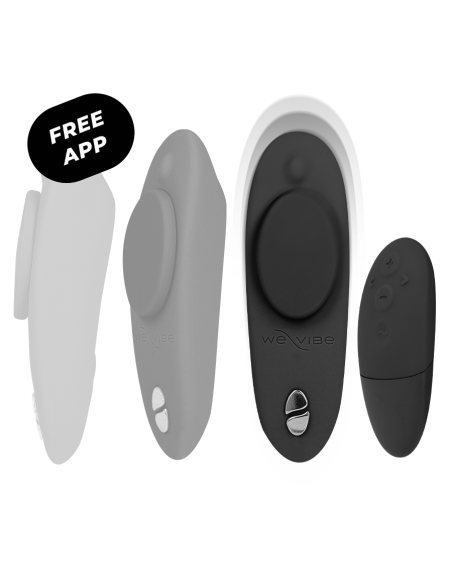 WE VIBE MOXIE VIBRADOR CLATORIS NEGRO