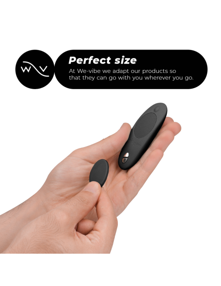 WE VIBE MOXIE VIBRADOR CLATORIS NEGRO