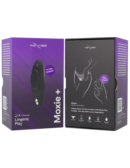 WE VIBE MOXIE VIBRADOR CLATORIS NEGRO