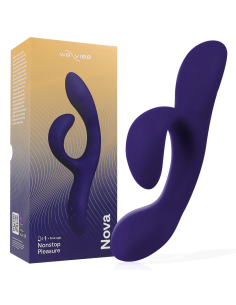 WE VIBE NOVA 3 VIBRADOR RABBIT AZUL MEDIANOCHE