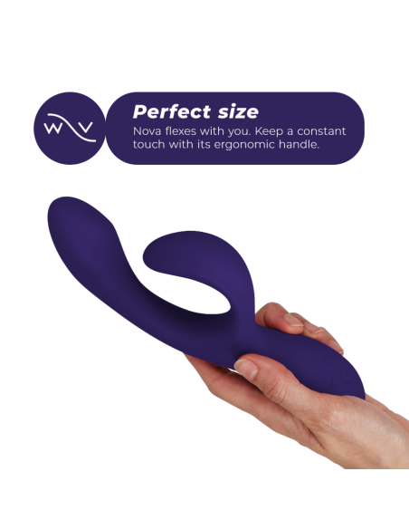 WE VIBE NOVA 3 VIBRADOR RABBIT AZUL MEDIANOCHE