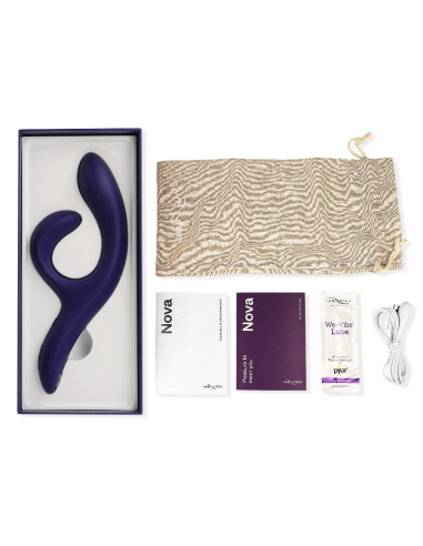WE VIBE NOVA 3 VIBRADOR RABBIT AZUL MEDIANOCHE