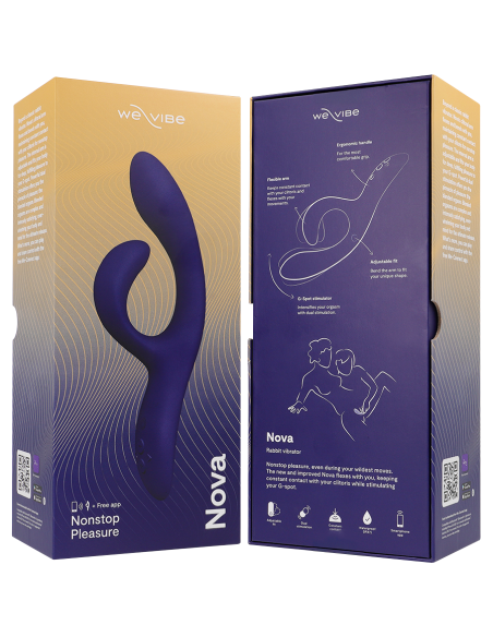 WE VIBE NOVA 3 VIBRADOR RABBIT AZUL MEDIANOCHE WE VIBE NOVA 3 VIBRADOR RABBIT AZUL MEDIANOCHE