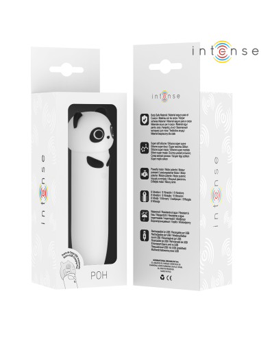 INTENSE POH BALA VIBRADORA PANDA RECARGABLE USB 10 X 22 CM