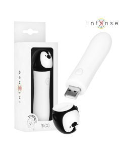 INTENSE RICO BALA VIBRADORA PINGAINO RECARGABLE USB 10 X 22 CM
